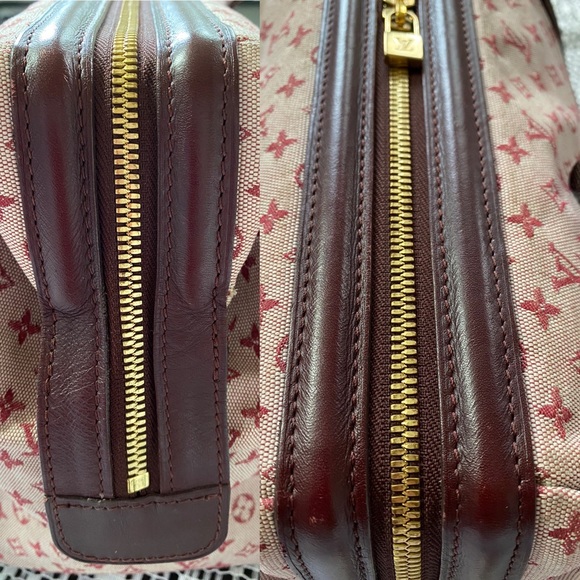 Authentic Louis Vuitton Cherry Monogram Josephine Mm Handbag - Picture 9 of 16